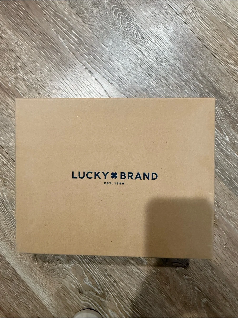 Lucky Brand Brown Leather Open-Side Ankle Booties